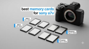best memory cards for sony a7v