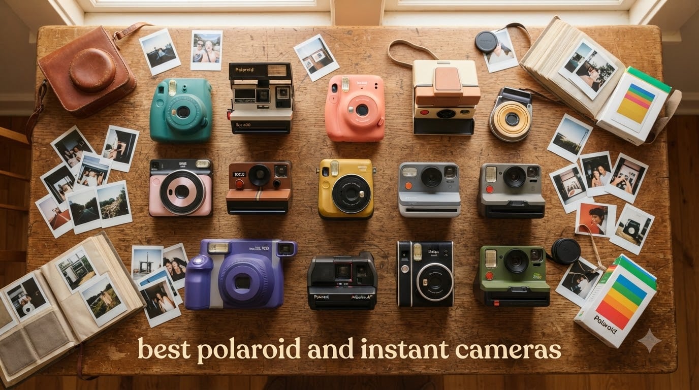 best polaroid and instant cameras