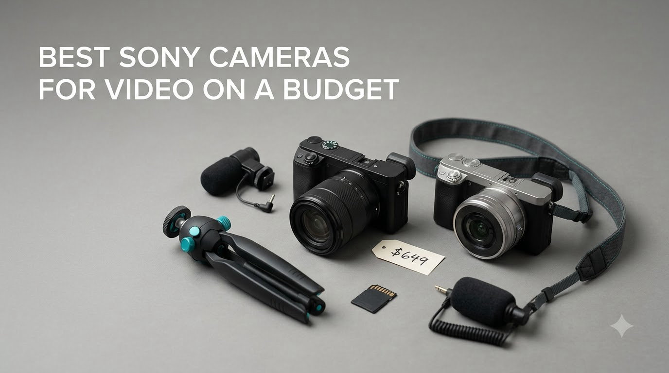 best sony cameras for video on a budget
