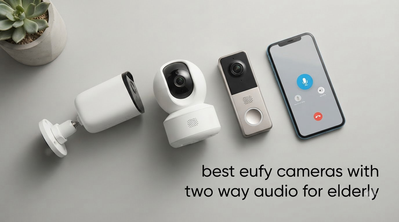 best eufy cameras with two way audio for elderly