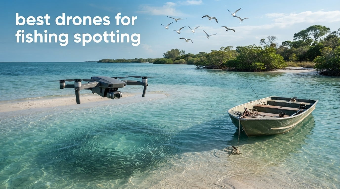 best drones for fishing spotting