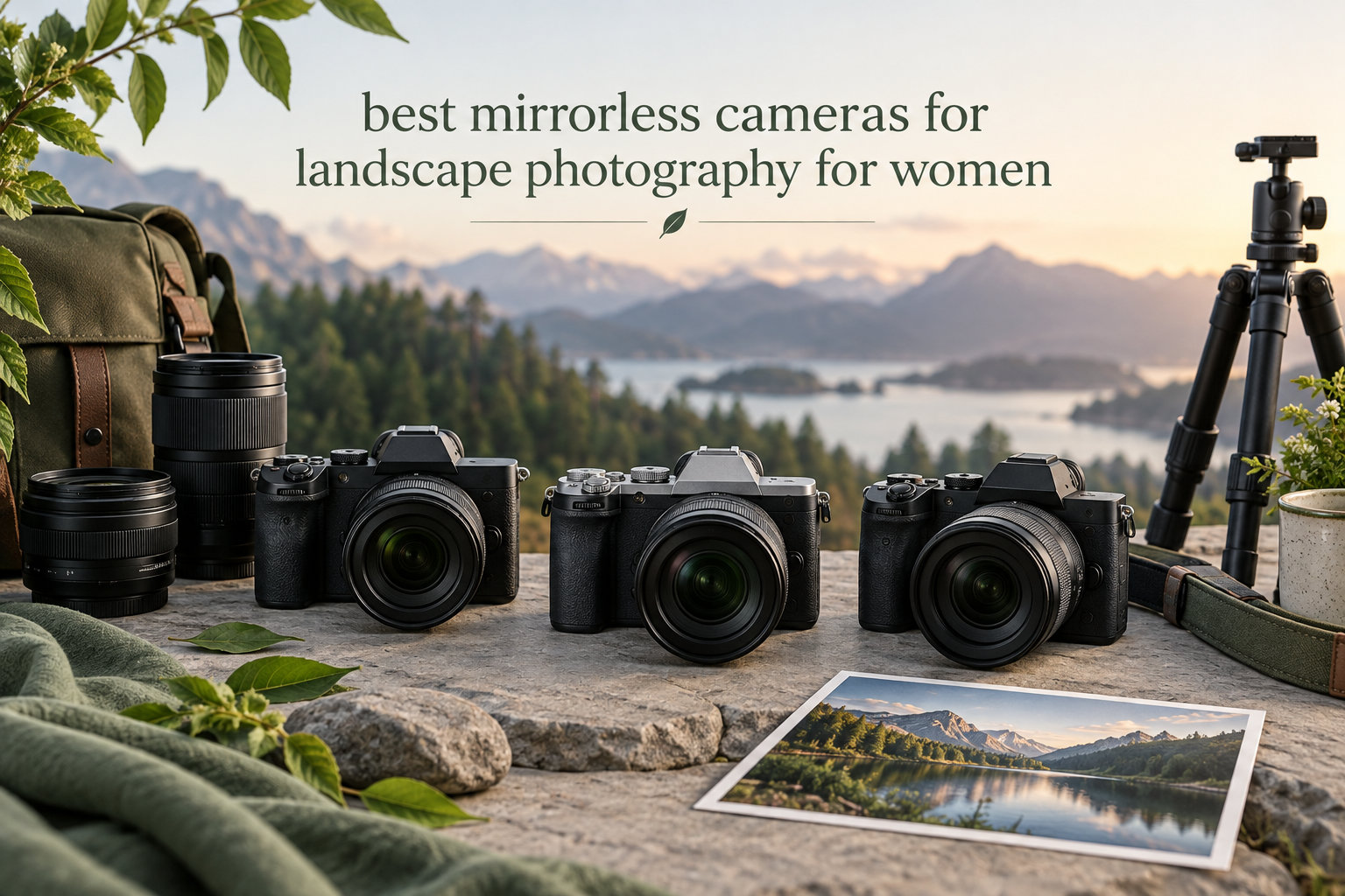 best mirrorless cameras for landscape photography for women