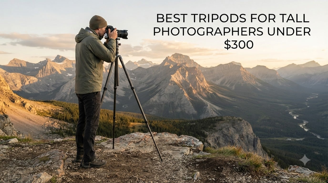 best tripods for tall photographers under $300