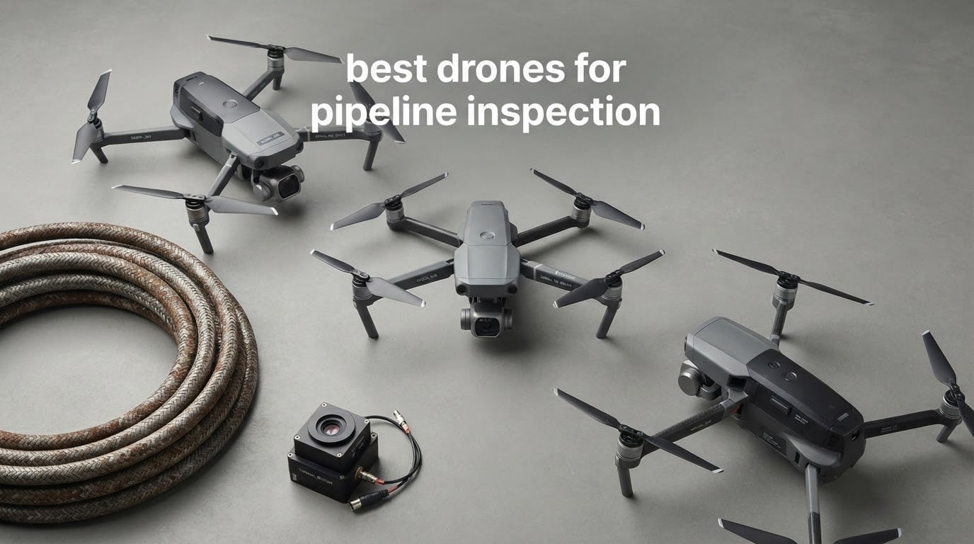 best drones for pipeline inspection