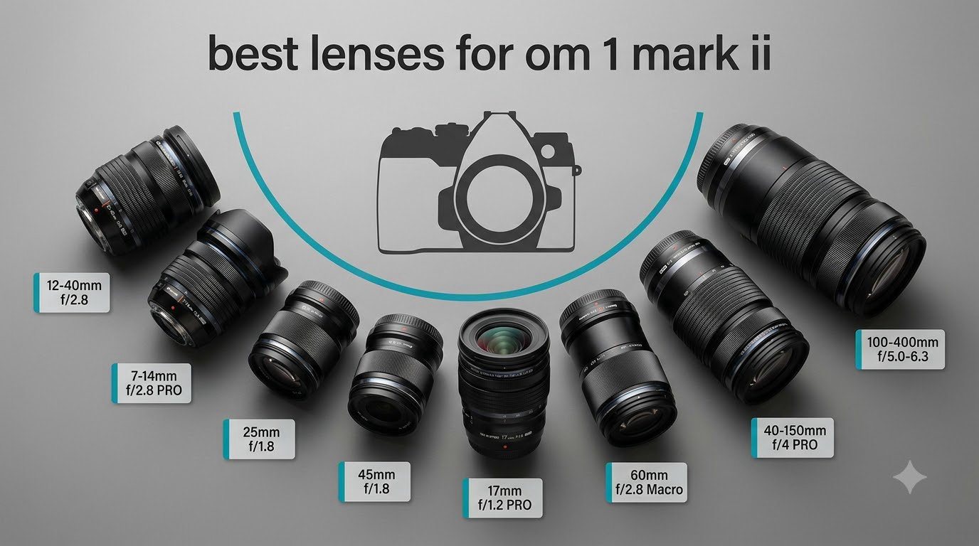 best lenses for om 1 mark ii