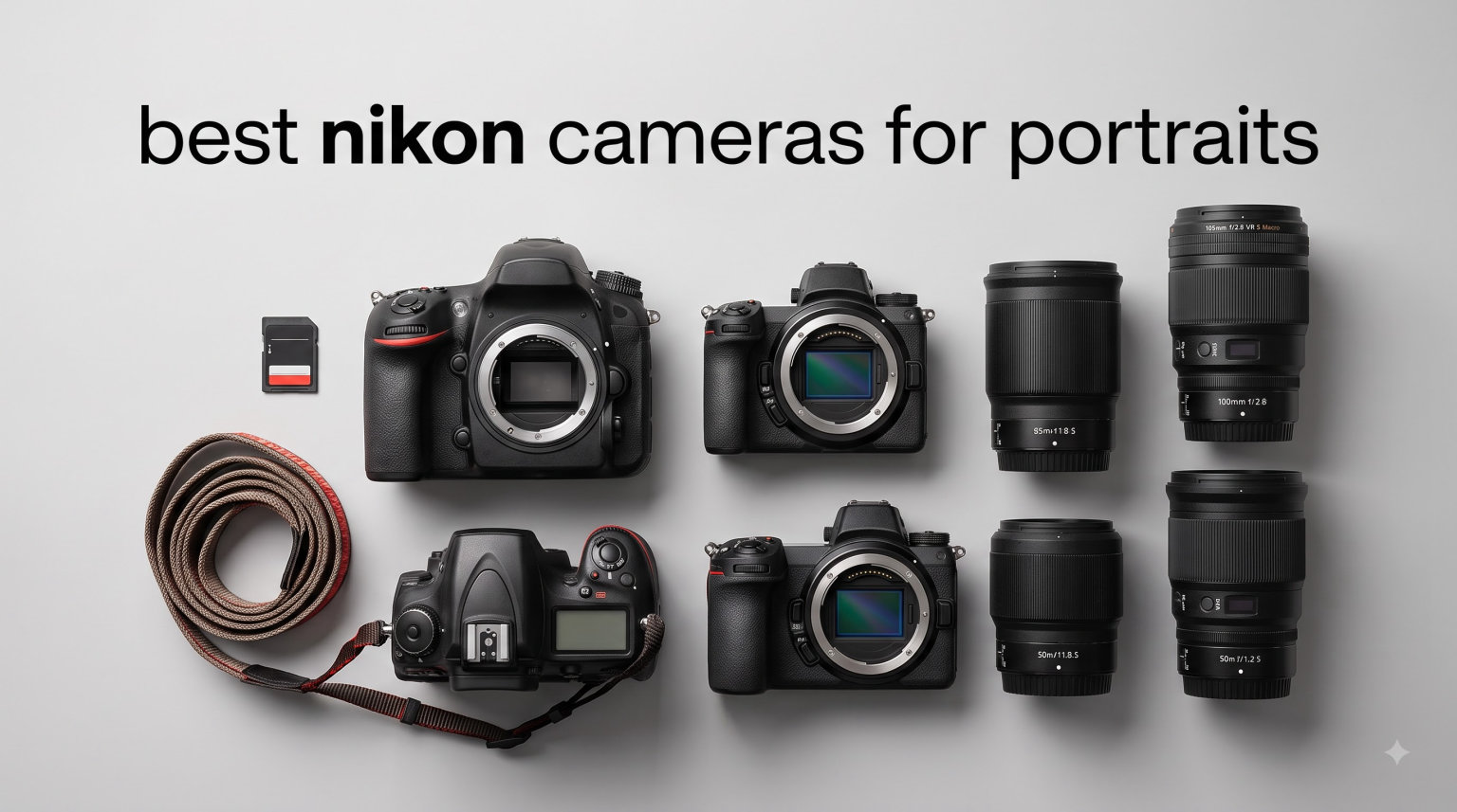 best nikon cameras for portraits