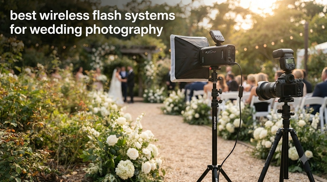 best wireless flash systems for wedding photography