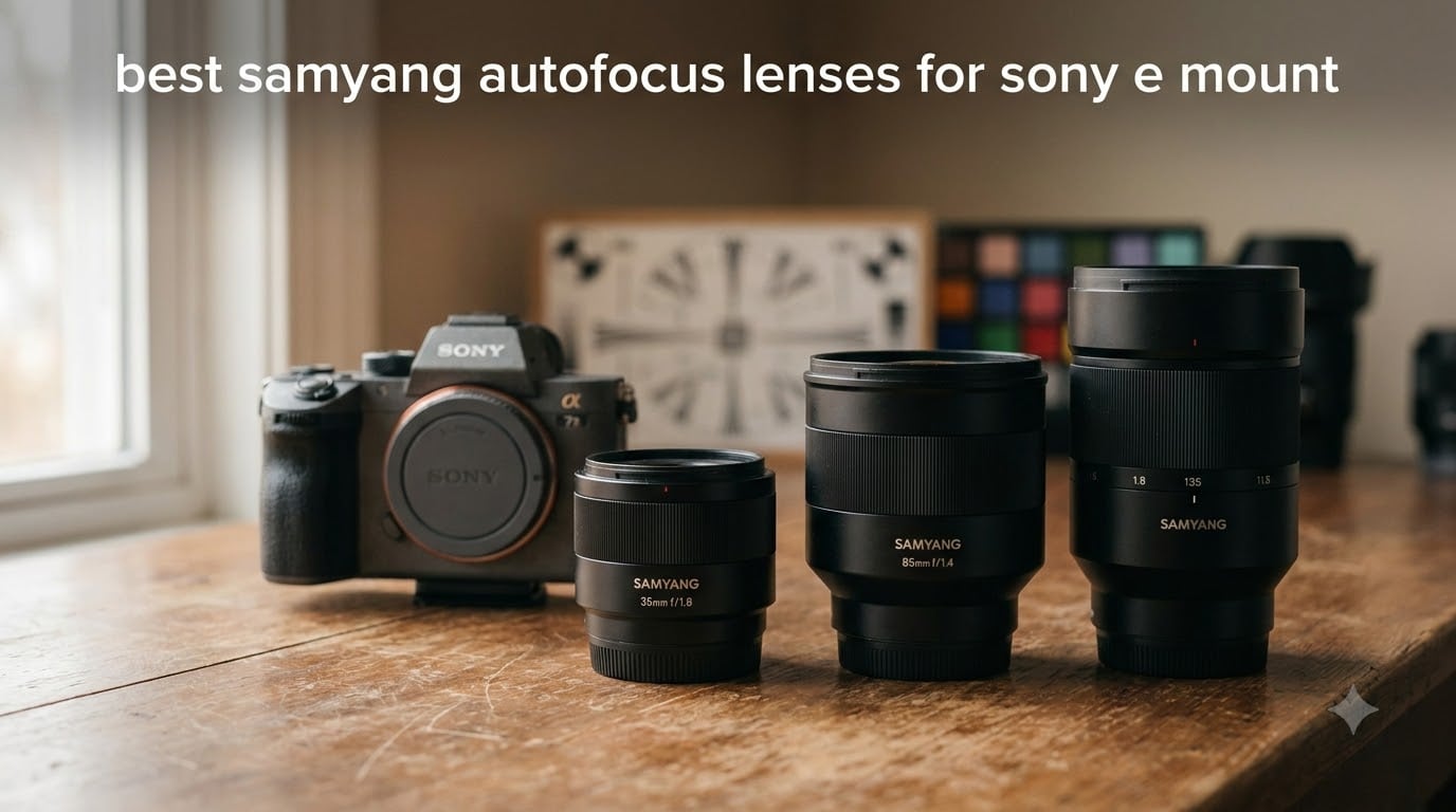 best samyang autofocus lenses for sony e mount