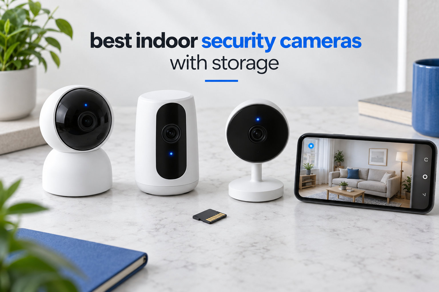 best indoor security cameras with storage
