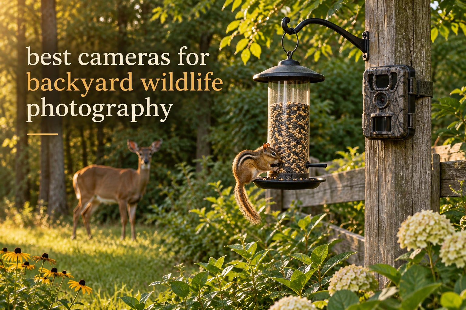 best cameras for backyard wildlife photography