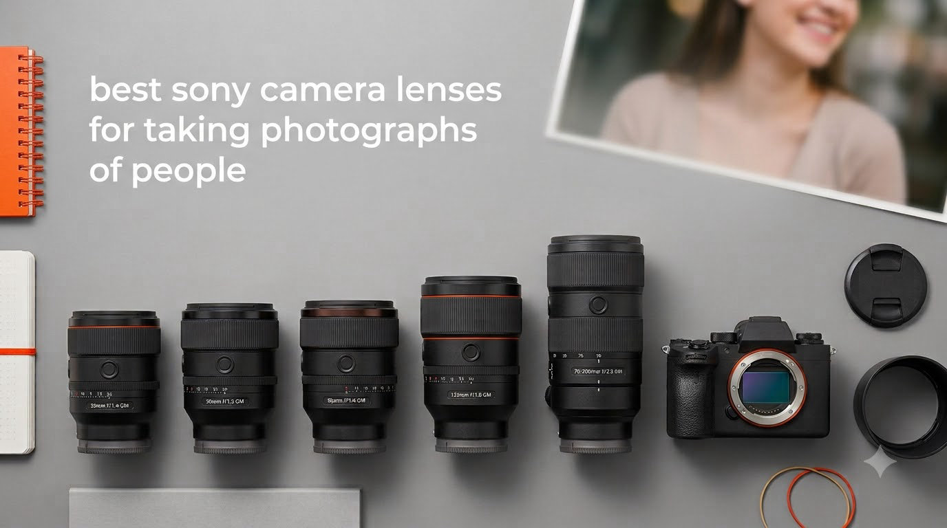 best sony camera lenses for taking photographs of people