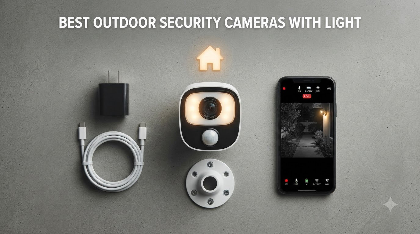 best outdoor security cameras with light