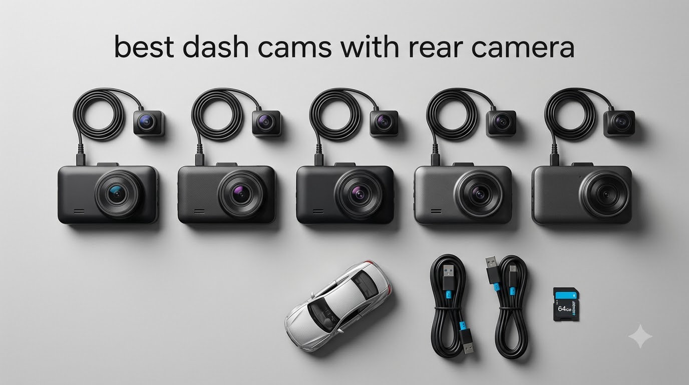 best dash cams with rear camera