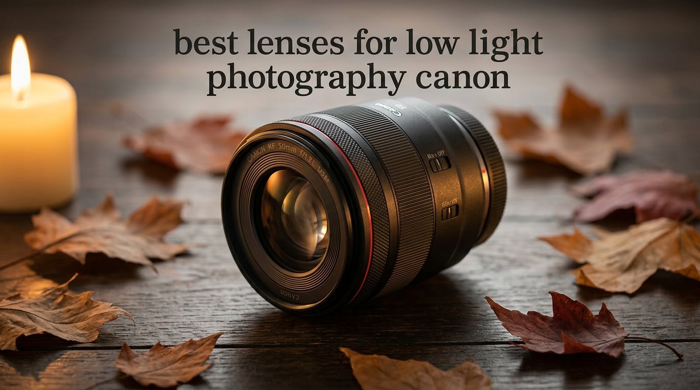 best lenses for low light photography canon