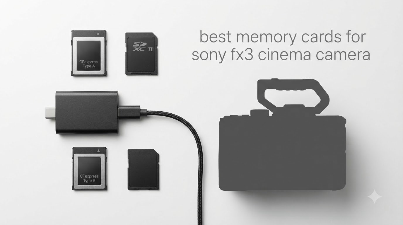 best memory cards for sony fx3 cinema camera