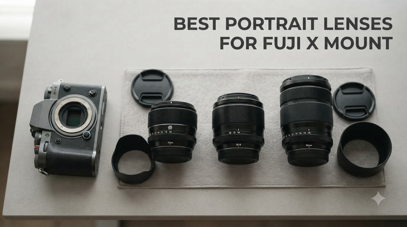 best portrait lenses for fuji x mount