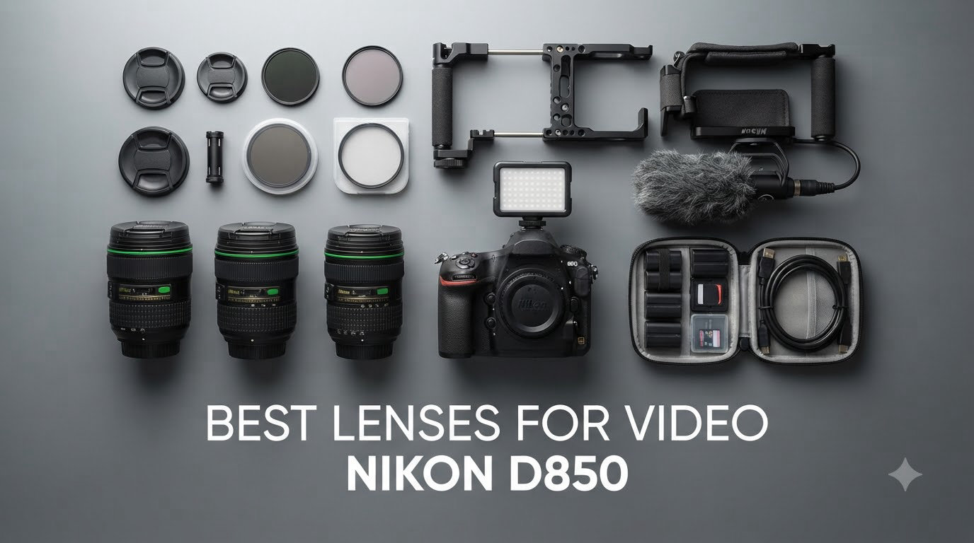 best lenses for video nikon d850