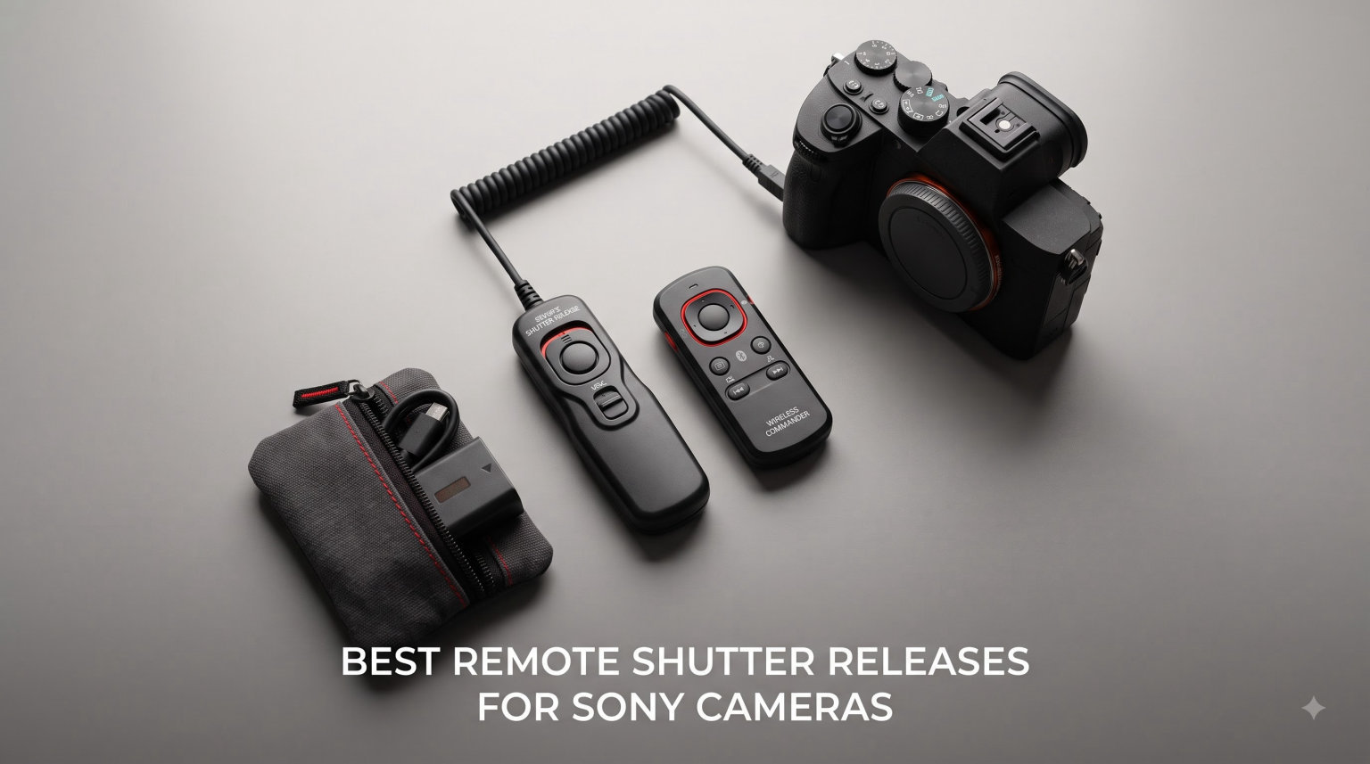 best remotes shutter releases for sony cameras