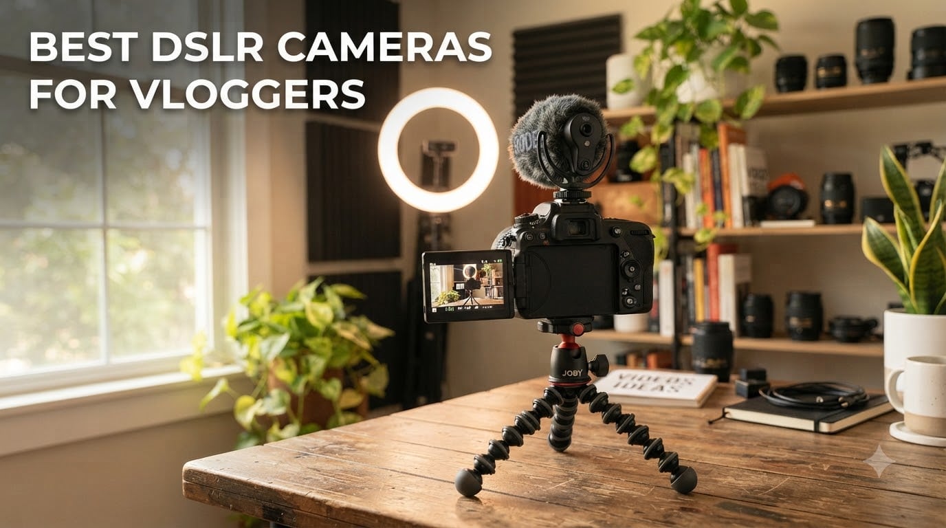 best dslr cameras for vloggers