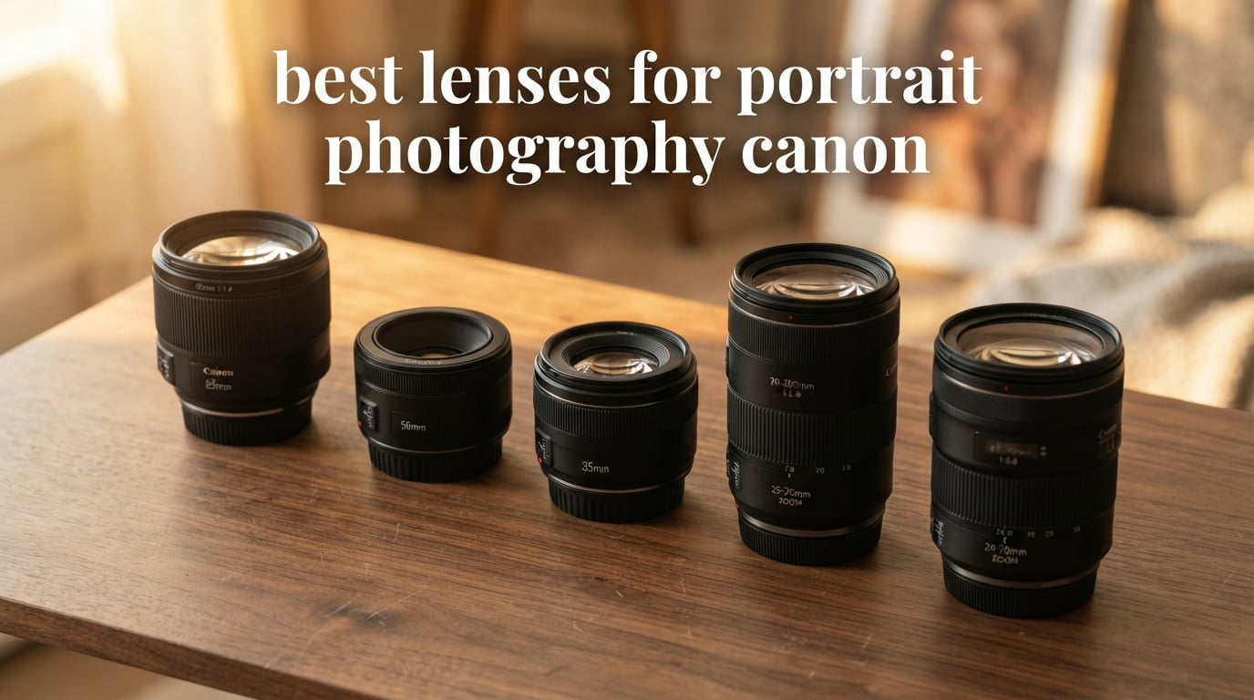 best lenses for portrait photography canon