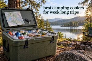 best camping coolers for week long trips