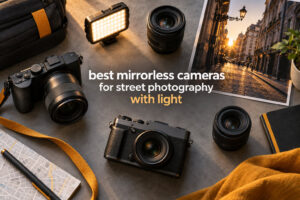best mirrorless cameras for street photography with light