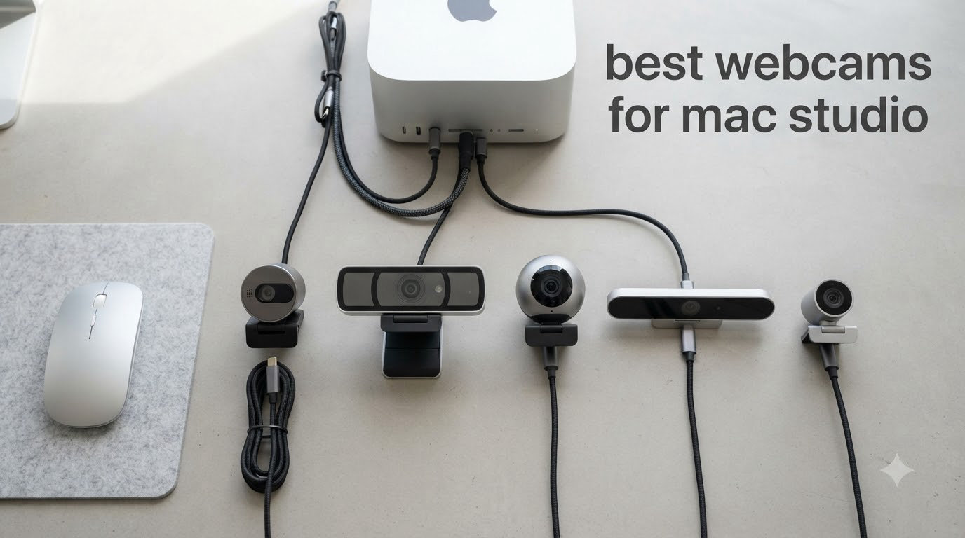 best webcams for mac studio