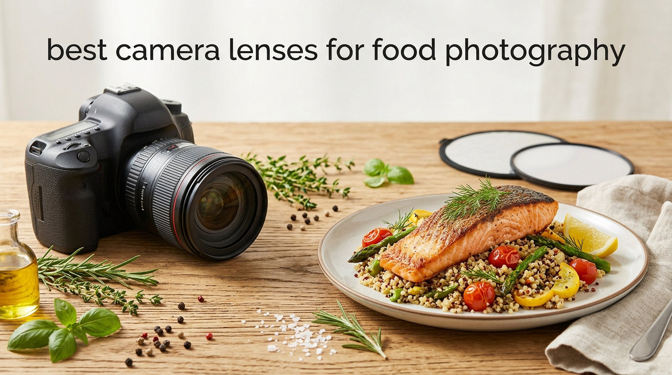 best camera lenses for food photography