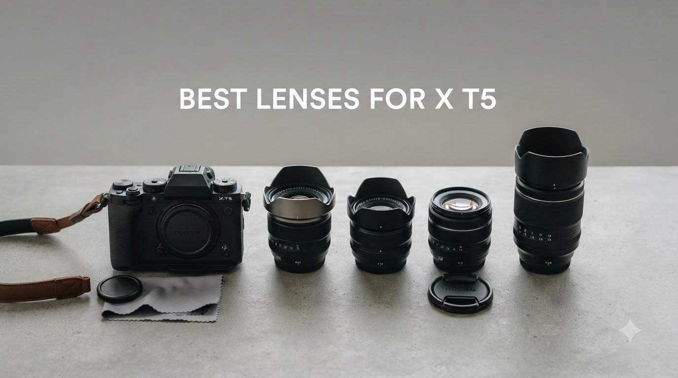best lenses for x t5