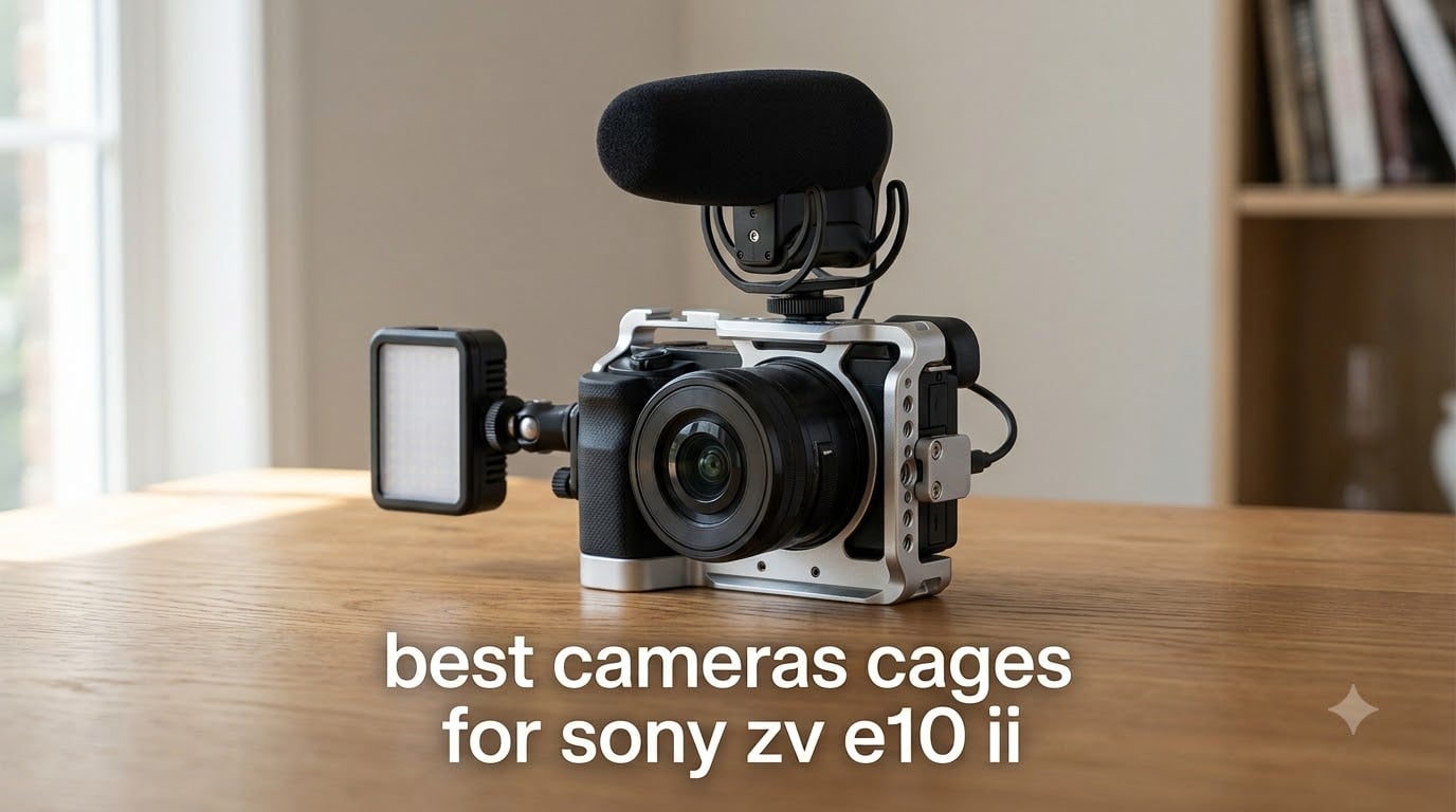 best cameras cages for sony zv e10 ii