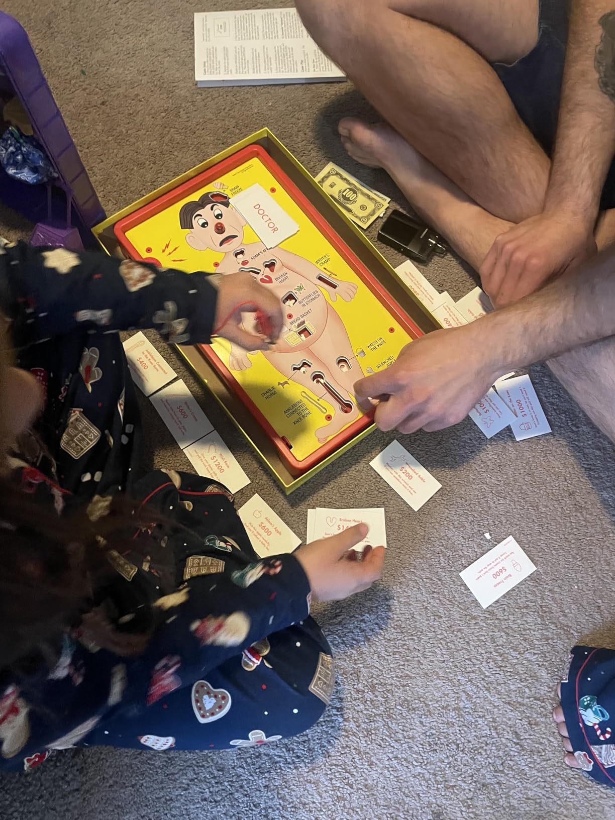 Hasbro Gaming Operation Electronic Board Game, Family Games for Kids Ages 6+, Kids Board Games for 1+ Players, Funny Games for Kids, Easter Gifts for Boys and Girls (Amazon Exclusive) customer photo 2