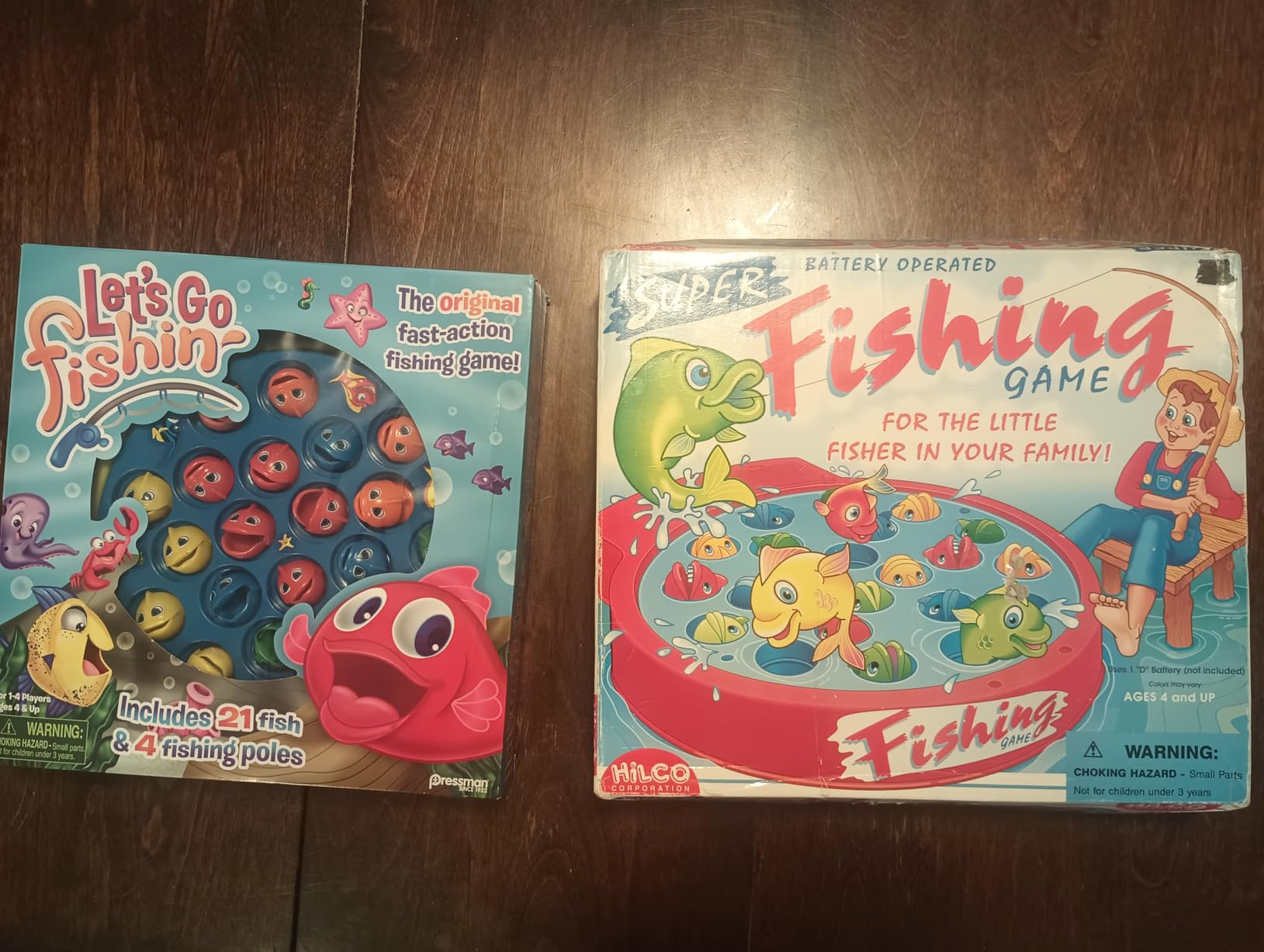 Let's Go Fishin' Game by Pressman - The Original Fast-Action Fishing Game!, 1-4 players customer photo 2