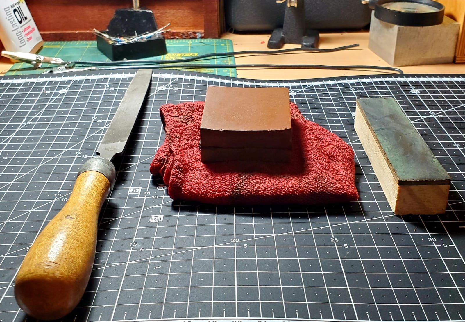 KING K-80#250#1000 WHET STONE, One Size, Brown customer photo 2