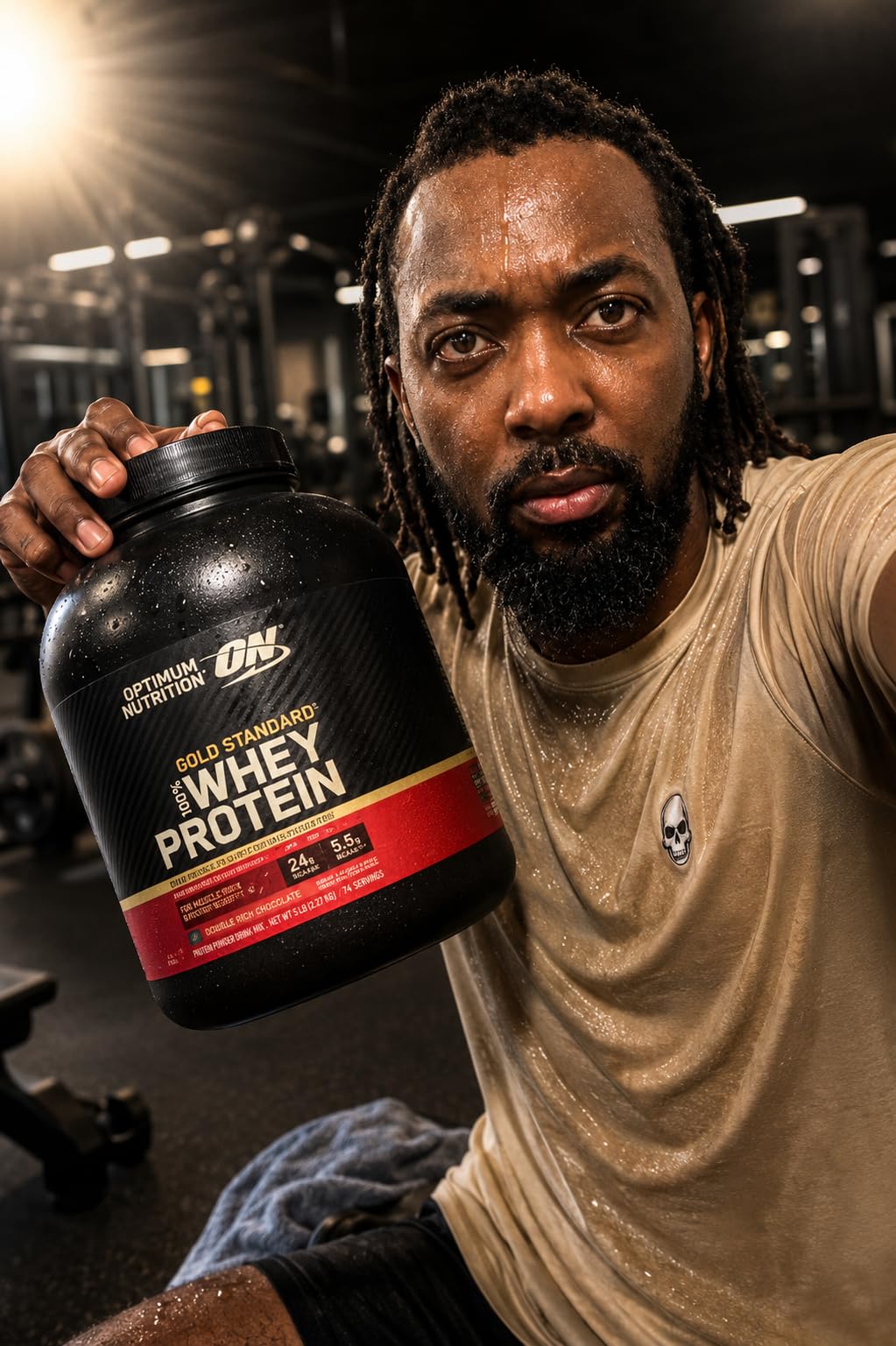 Optimum Nutrition Gold Standard Whey customer photo 1