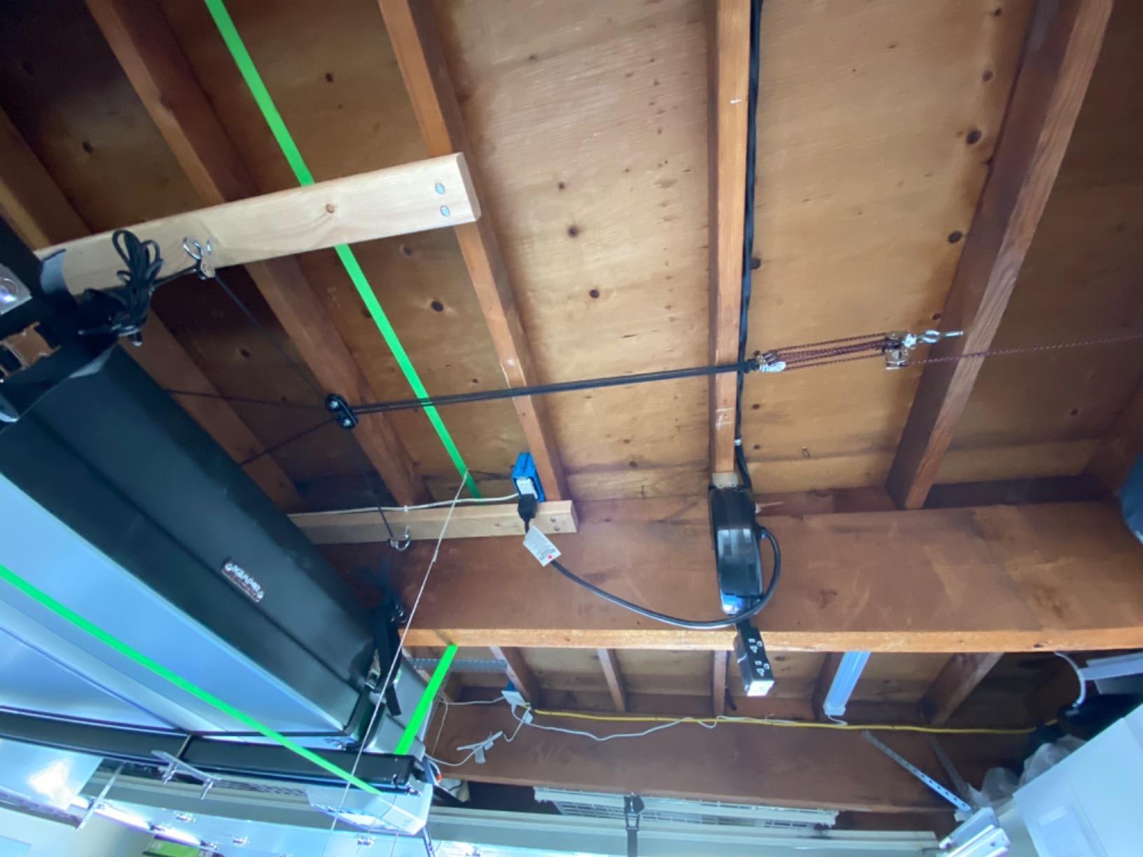 HARKEN Hoister Ceiling Mounted Garage Storage Pulley System for Cargo, Rooftop Carriers, Kayaks, Canoes, Surf, Paddle Boards, Dinghies, 145lb Max, 10ft, 7803 customer photo 1