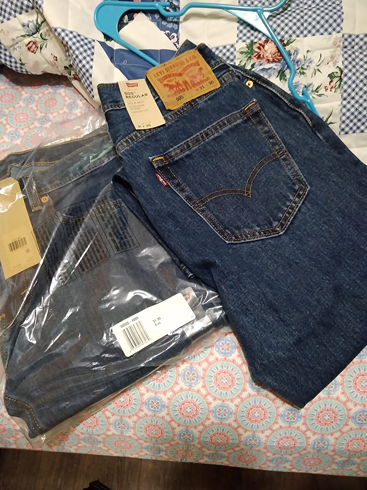 Levi's Men's 505 Regular Fit Jeans customer photo 1