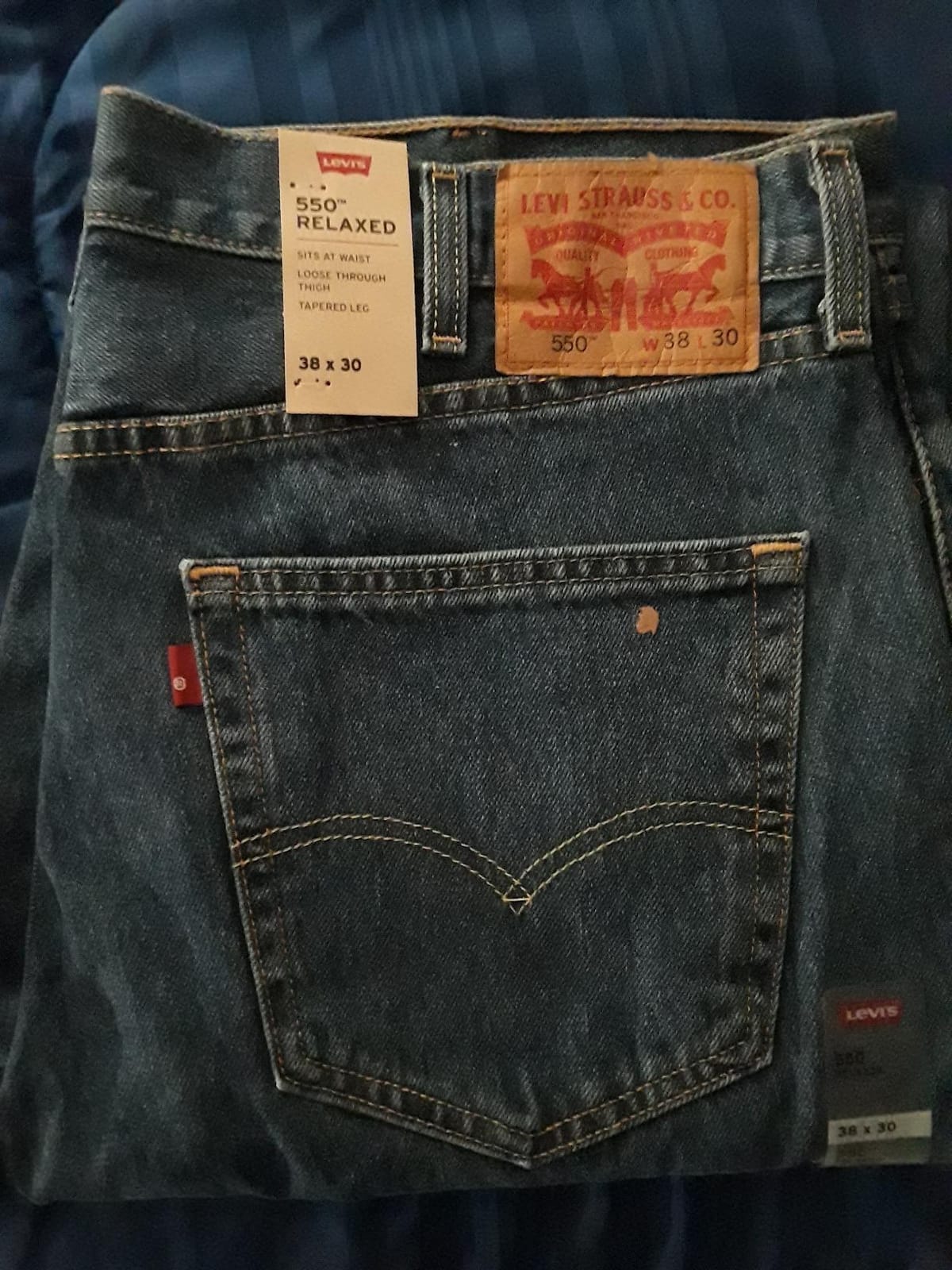 Levi's Men's 550 Relaxed Fit Jeans customer photo 2