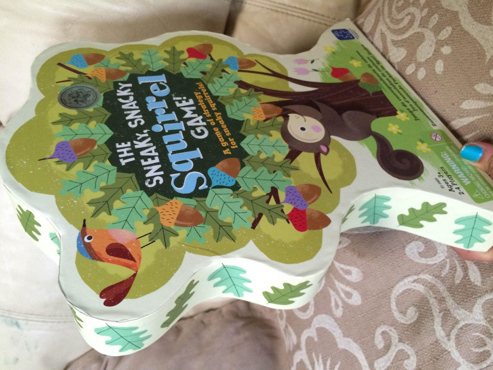 Educational Insights The Sneaky, Snacky Squirrel Game - Toddler Board Games for 3 Year Olds, Fine Motor Skills Toys for Toddlers, Color Matching Preschool, Tweezer Tool customer photo 1