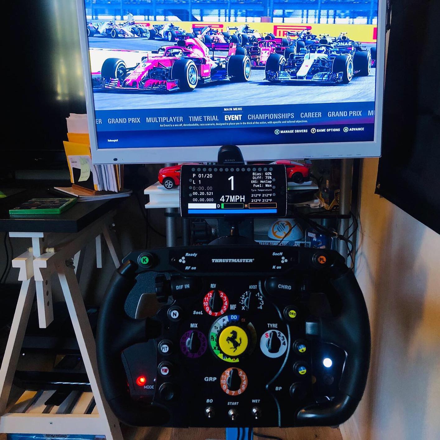 Thrustmaster F1 Wheel Add-On - Officially Ferrari licensed - PS5, XBOX & PC customer photo 1