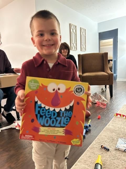 Peaceable Kingdom Feed the Woozle Cooperative Game customer photo 1