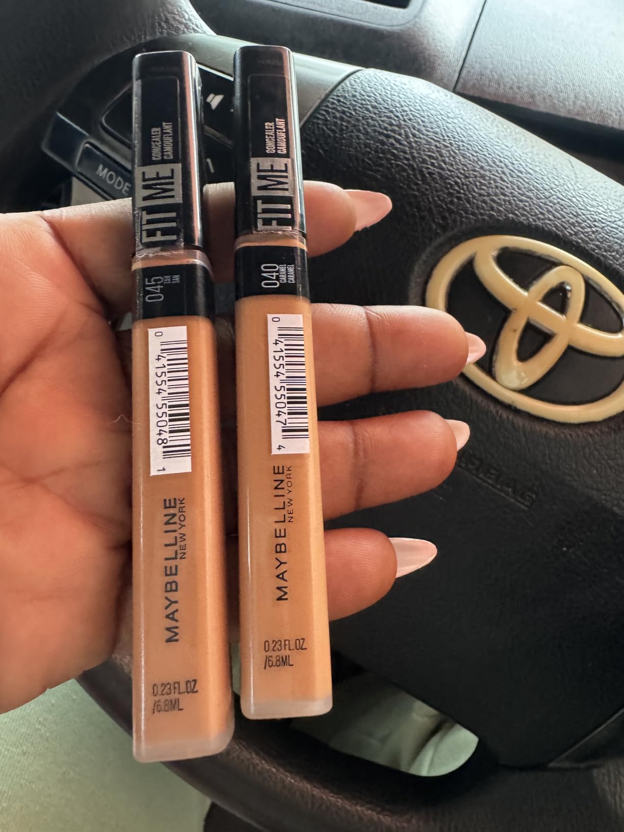 Maybelline Fit Me Matte + Poreless Liquid Oil-Free Foundation Makeup, Natural Beige, 1 Count (Packaging May Vary) customer photo 1