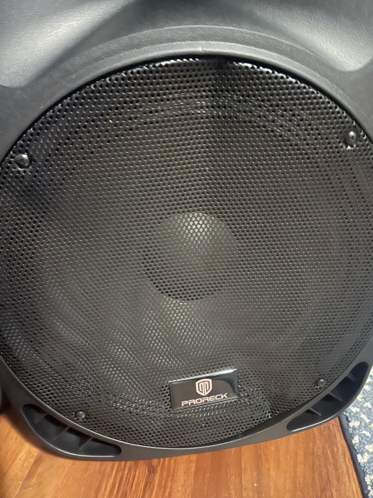 PRORECK Party 15 Portable 15-Inch 2000 Watt 2-Way Powered PA Speaker System Combo Set with Bluetooth/USB/SD Card/FM/Remote Control/LED Light for Indoor, Outdoor DJ Parties, Karaoke customer photo 2