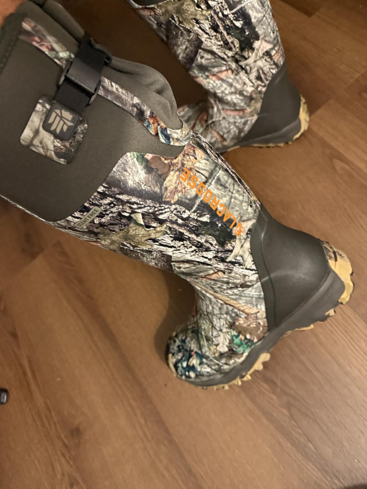 LaCrosse Burly ZXT Rubber Hunting Boots for Men, Scent Free, Waterproof customer photo 2