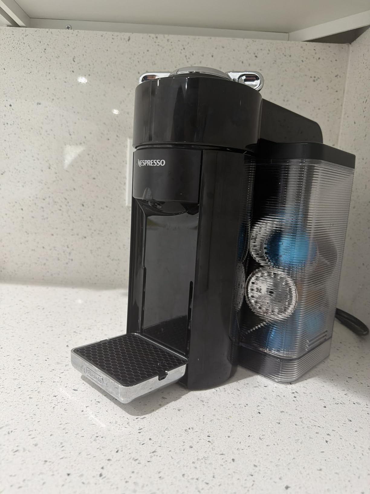 Nespresso Vertuo Coffee and Espresso Machine by De'Longhi, Piano Black customer photo 1