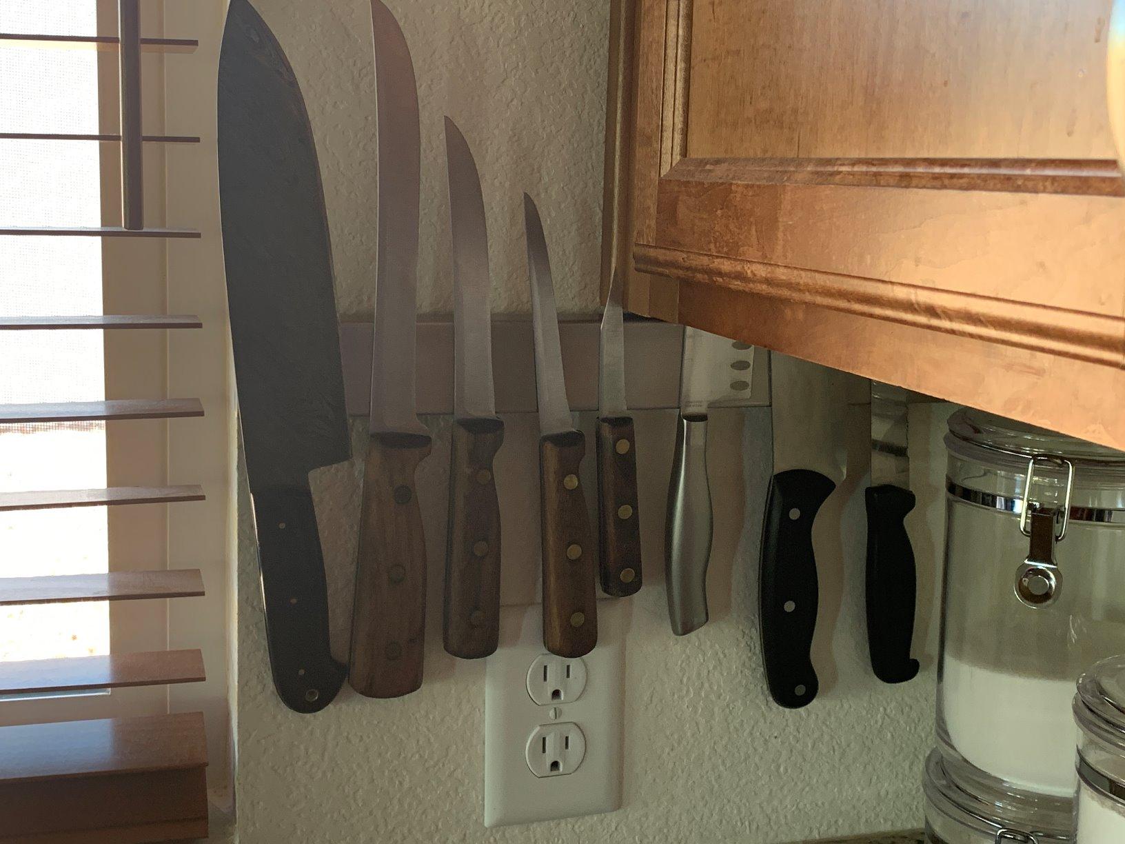 HMmagnets Premium 17 Inch Stainless Steel Magnetic Knife Holder For Wall customer photo 1