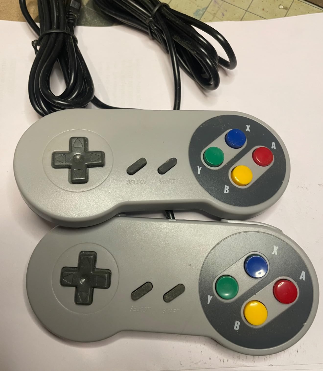 2 Pack USB Controller for SNES Retro Gaming, miadore SNES USB Classic Gamepad Joypad Gamestick for Windows PC MAC Linux Retropie Raspberry Pi 3 customer photo 2