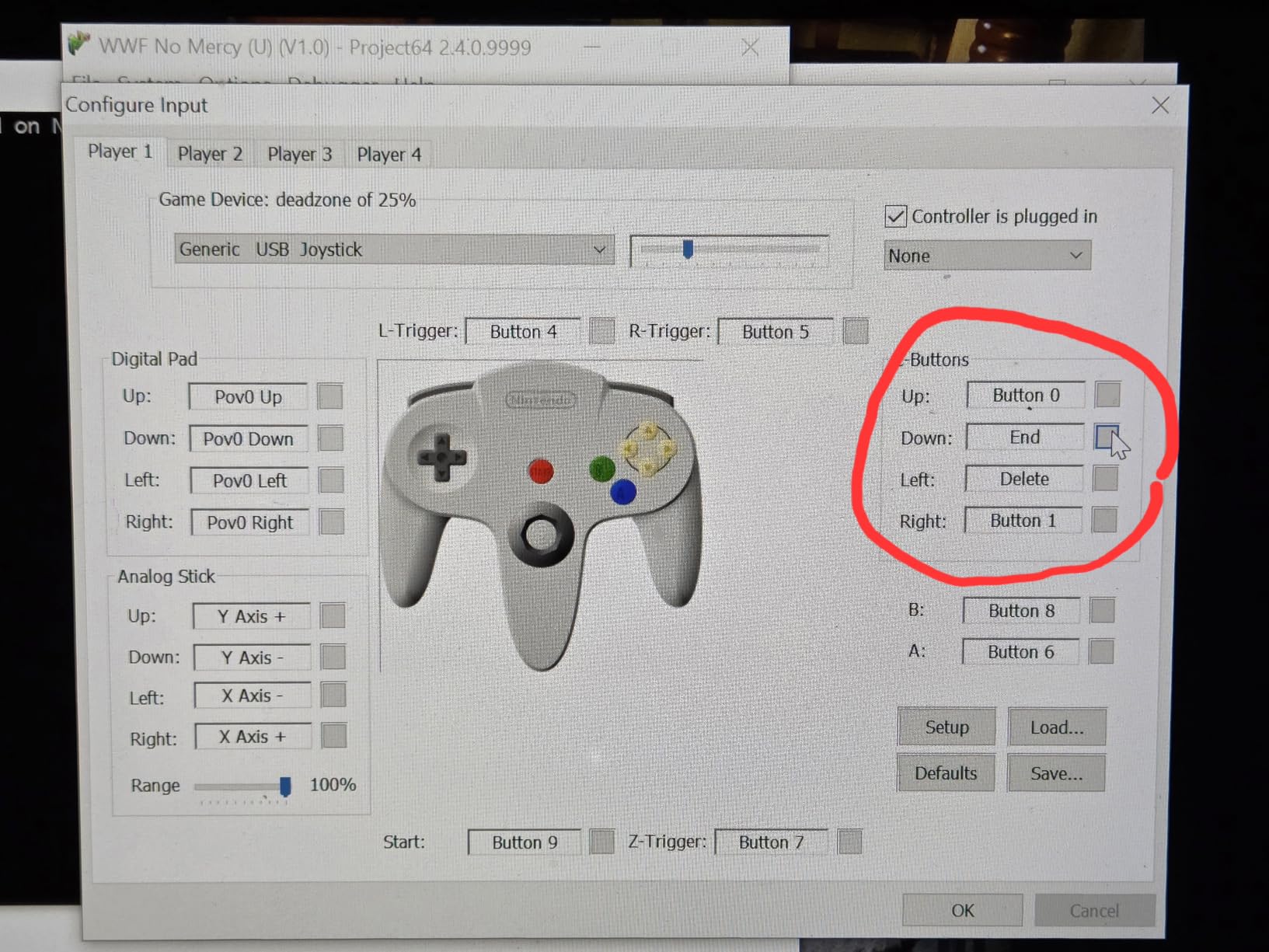Classic N64 Controller, Wired USB PC Gamepad for Windows PC, macOS (Gray) customer photo 1