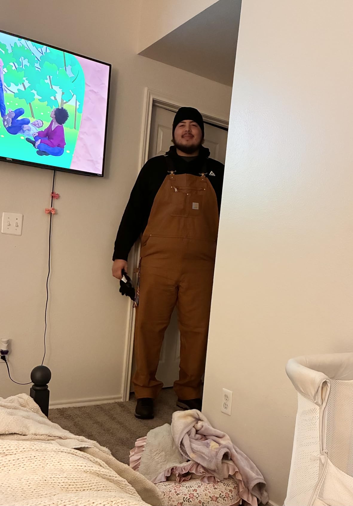 Carhartt R01 Duck Bib customer photo 2