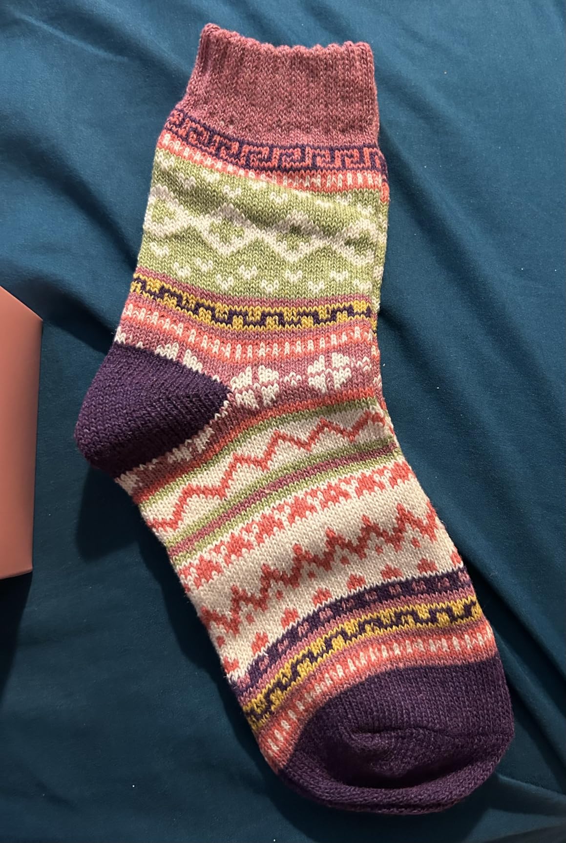 MORECOO Winter Socks 5-Pack customer photo 1