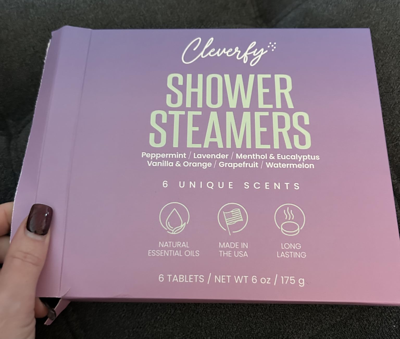 CLEVERFY Shower Steamers customer photo 1